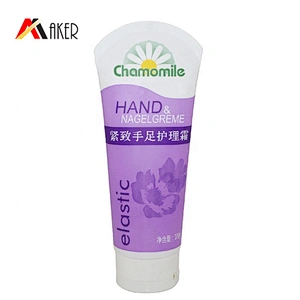 China manufacturer 100ml LDPE round plastic empty hand cream soft cosmetic tube