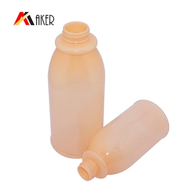 Custom Color Empty 550ml High capacity Plastic PET Bottle for Shampoo Shower Gel