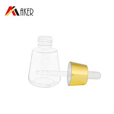 China factory cosmetic packaging 30ml serum glass dropper bottle face serum packaging bottle