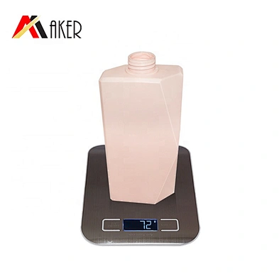 Bottle HDPE Plastic Newest Unique Shape Hair Care 650ml Skin Care Packaging PE Screen Printing PUMP Sprayer