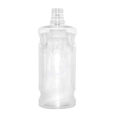 empty 400ml transparent plastic pet personal oral care packaging mouthwash bottle