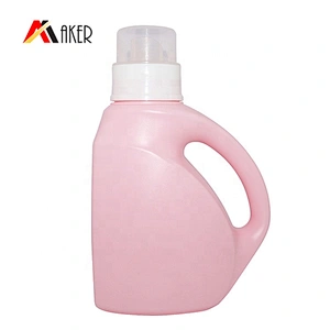 Hot selling 1.2L PE plastic liquid laundry detergent bottle packaging wholesale with cap and retarder