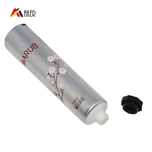 manufacturers 35ml silver foot hand whitening cream laminated aluminum tube packaging with screw cap
