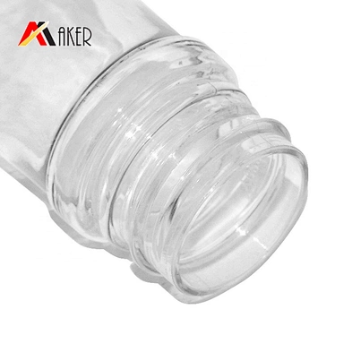 Wholesale 150ml clear square PET cosmetic toner bottle body lotion bottle packaging with plastic screw lid and inner plug