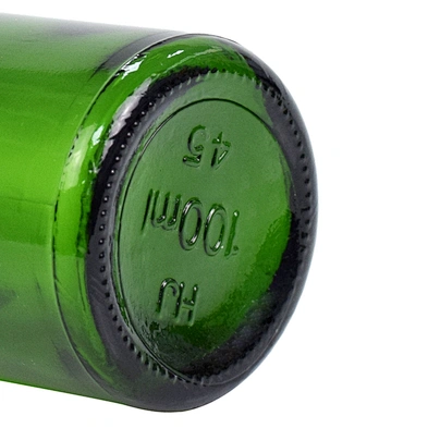 wholesale personal care empty packaging 100ml skin care serum glass dropper green bottle