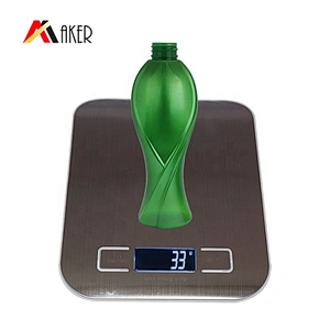 Wholesale 200ml 300ml green PET plastic empty cosmetic plastic shampoo bottle with lotion pump dispenser