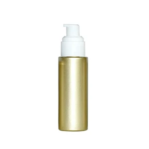 luxury custom glass bottle packaging printing gold 60ml personal care packaging lotion cream skin care glass bottle