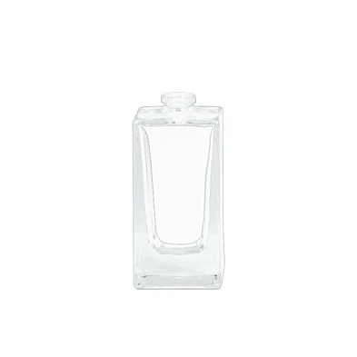 Luxury Refillable Custom 30ml 50ml 100ml White  Spray Empty Glass Perfume Bottles