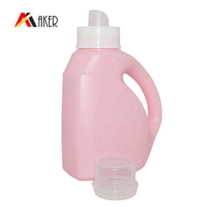 Hot selling 1.2L PE plastic liquid laundry detergent bottle packaging wholesale with cap and retarder