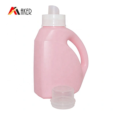 Hot selling 1.2L PE plastic liquid laundry detergent bottle packaging wholesale with cap and retarder
