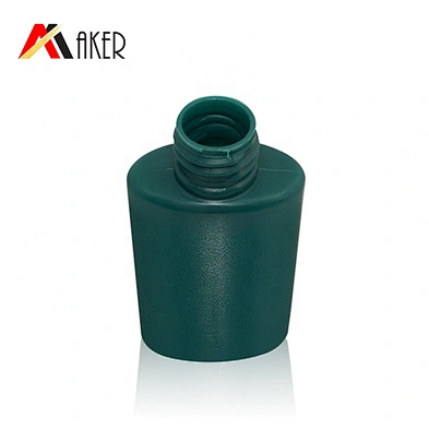 Hot sale empty green 50ml HDPE plastic cosmetic hand cream bottle squeeze lotion bottle with plastic flip top cap