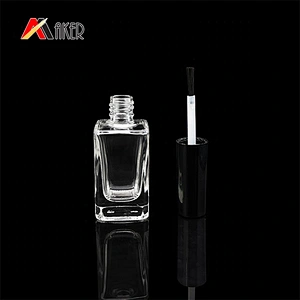Empty Customized bottle 14ml glass nail polish bottle for Wholesale