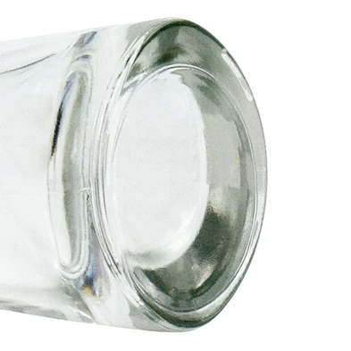 French empty classical 100ml transparent glass mist spray pump perfume bottle