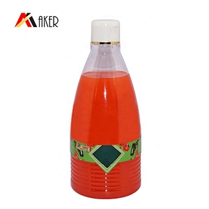 China supplier 500ml clear Customized latest design empty PET shampoo plastic bottles with flip cap