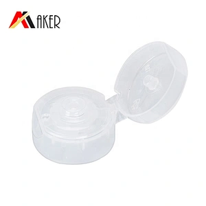 New arrival customized 30ml empty clear cosmetic squeeze tube with flip cap for liquid foundation