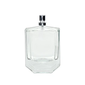 glass bottle parfum en verre bouteille 100ml de lux belle flacon parfum mist spray perfume bottle