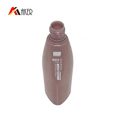 Empty 100ml 750ml pink special HDPE plastic shampoo bottles with flip top cap