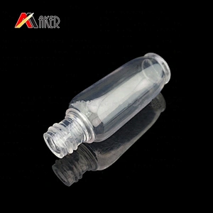 30ml Luxury Hard Empty Clear Cosmetic PETG Plastic Lotion Bottle
