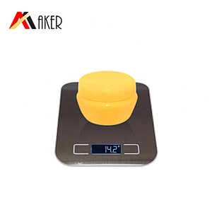 Factory supply new design empty yellow plastic 20g pp cream jar with cap