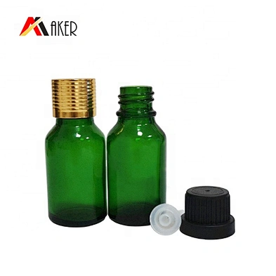 Wholesale amber blue green clear 10ml essential oil glass dropper bottle with dropper or screw cap