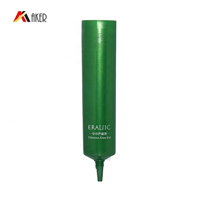 Empty LDPE plastic 15ml eye cream cosmetic plastic tube packaging with screw cap