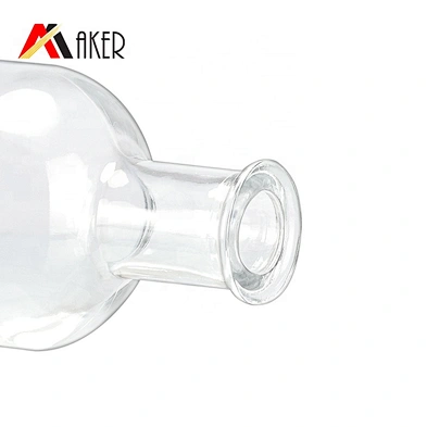 2020 New arrival factory wholesale price 700ml clear boston shape empty glass wine bottle with stopper