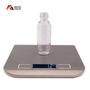 Empty wholesale price mini 30ml clear cylinder PETG cosmetic lotion plastic bottle with screw cap