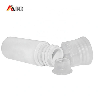 Customized 18mm plastic bottle 10ml facial serum bottle for cosmetics skin care cream