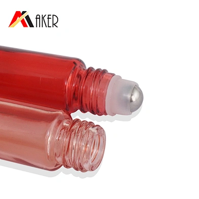 in stock 10ml glass mini bottle personal care oil packaging roll on bottle