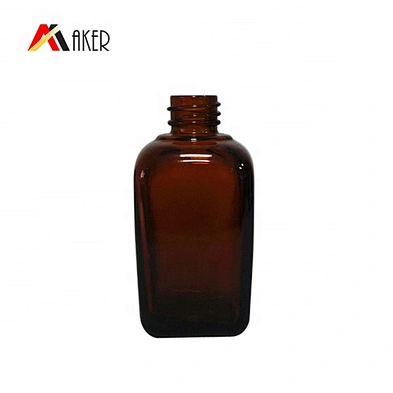 50ml High Quality Square Glass Amber Tincture Bottles with Dropper