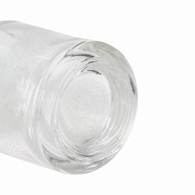 designer glass cosmetic drop bottle essential oil packaging personal care clear child proof dropper bottle