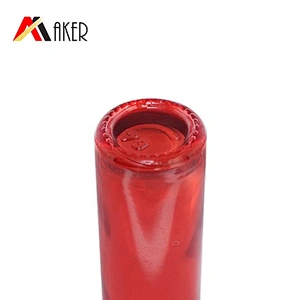 Hotsale 10ml colorful round metal stainless steel roller ball glass roll on perfume bottle with screw cap