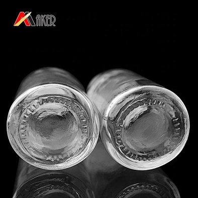 10ml 20ml 50ml round shape roll on sealing type bottle clear glass roller bottle wholesale