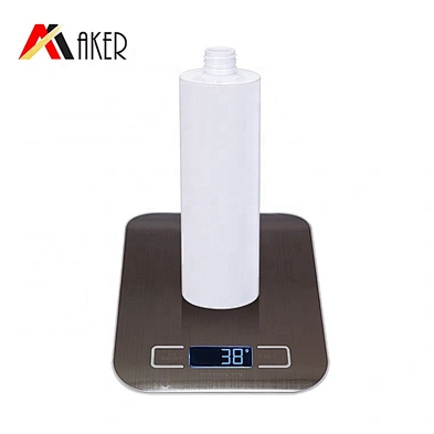 White cylinder pet bottle 250ml 300ml 400ml cosmetic lotion dispenser pump plastic bottle with cover