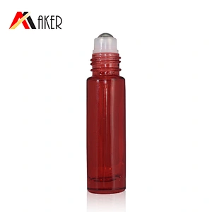 in stock 10ml glass mini bottle personal care oil packaging roll on bottle