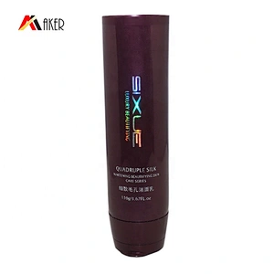 Custom 100ml LDPE Plastic Cosmetic Face Wash Cream Soft Tubes Packaging with Plastic Flip Top Cap