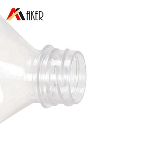 Wholesale disposable food grade empty plastic mineral water bottle with tamper proof Cap