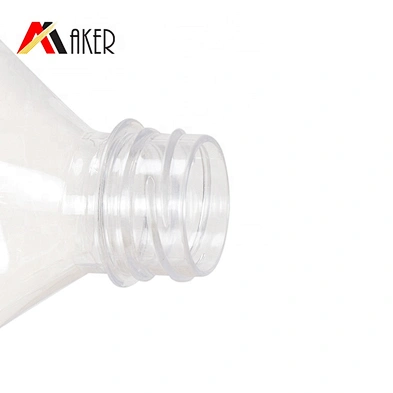 Wholesale disposable food grade empty plastic mineral water bottle with tamper proof Cap