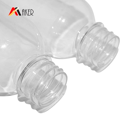 empty 250ml 300ml 350ml 500ml clear disposable plastic pet bpa free mineral water beverage juice bottle
