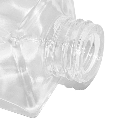 Empty 100ml Clear Glass Room Fragrance Air Freshener Reed Diffuser Container