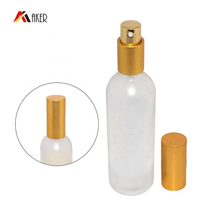 Wholesale 18/410 gold plastic aluminum covered fine mist sprayer perfume pump sprayer