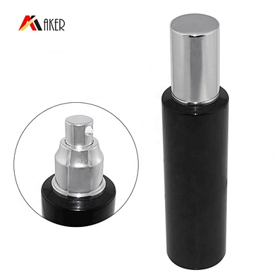 Wholesale cosmetic 20/410 silver aluminum covered cream dispenser pump lotion pump sprayer with cover cap