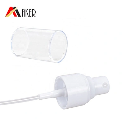 PET Plastic Round White 30ml 50ml Screen Printing 75ml 24mm Cylinder Cosmetic Face Fine Mist Spray Bottles