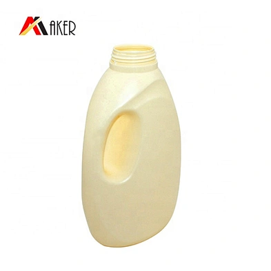 wholesale empty 1000ml PE plastic laundry liquid detergent bottle with handle for sale