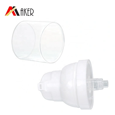 Factory supply 30ml 50ml 75ml white empty PP plastic cosmetic body lotion airless cream pump bottle set