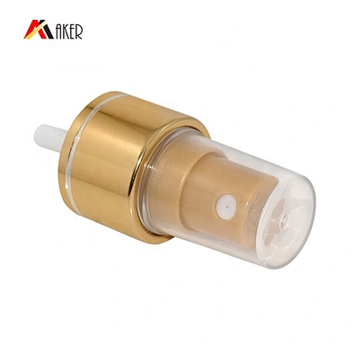 Wholesale 24/410 Aluminum Cover Mist Sprayer Pump Perfume Sprayer With Half Plastic Cover