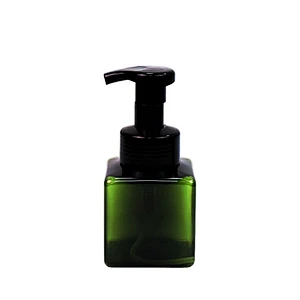 250ml hand sanitizer bottle plastic pet packaging foam pump bottle in stock