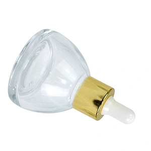 custom 20ml 30ml 45ml 1oz luxury dropper bottle personal care essential oil packaging glass massage serum bottle