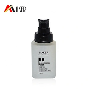 New design 30ml frosted square glass lotion bottle facial toner bottle with black plastic cream pump and whole cover