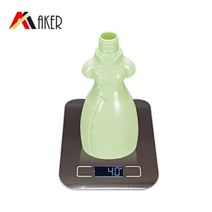 Factory supply wholesale price unique design 300ml empty PET lotion bottle with pump